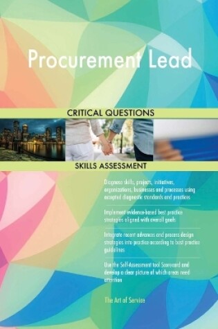 Cover of Procurement Lead Critical Questions Skills Assessment