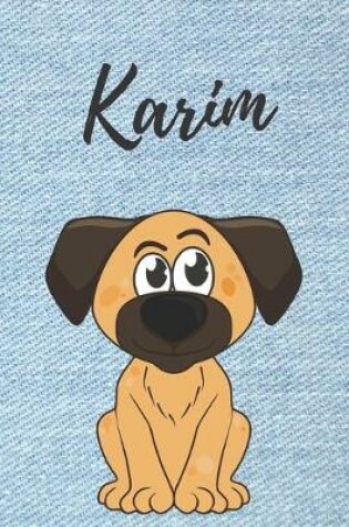 Cover of Karim Notizbuch Hunde / Malbuch / Tagebuch / Journal / DIN A5 / Geschenk