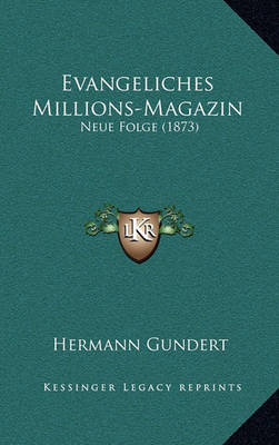 Book cover for Evangeliches Millions-Magazin