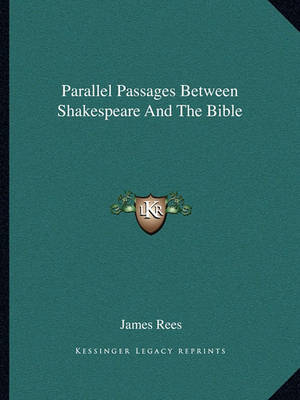 Book cover for Parallel Passages Between Shakespeare and the Bible
