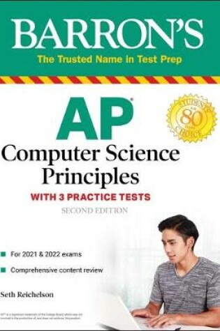 Cover of AP Computer Science Principles with 3 Practice Tests