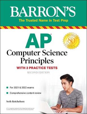 Cover of AP Computer Science Principles with 3 Practice Tests