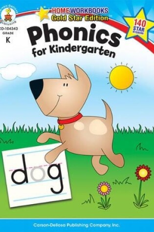 Cover of Grade K Phonics for Kindergarten
