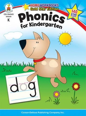 Book cover for Grade K Phonics for Kindergarten