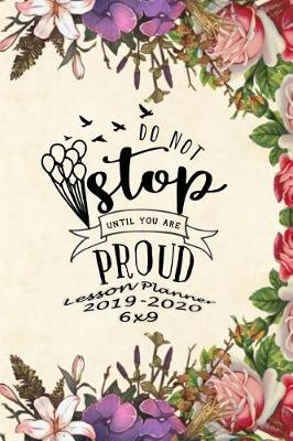 Book cover for Do Not Stop Until You Are Proud