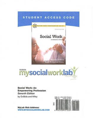 Book cover for MyLab Social Work -- Standalone Access Card -- for Social Work