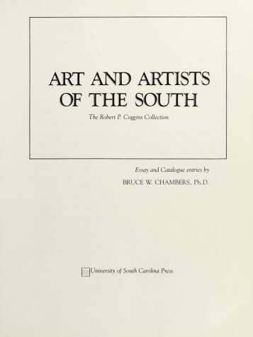 Cover of Art and Artists of the South