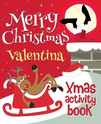 Book cover for Merry Christmas Valentina - Xmas Activity Book