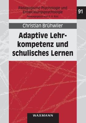 Book cover for Adaptive Lehrkompetenz und schulisches Lernen