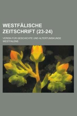 Cover of Westfalische Zeitschrift (23-24 )