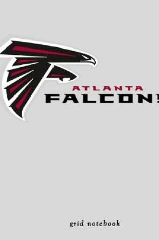 Cover of Atlanta Falcons grid notebook