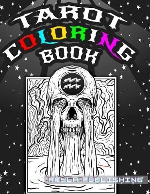 Book cover for Tarot Coloring Book