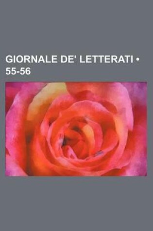 Cover of Giornale de' Letterati (55-56)