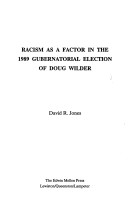 Book cover for Racism as a Factor in the 1989 Gubernatorial Election of Doug Wilder