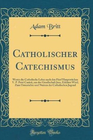 Cover of Catholischer Catechismus