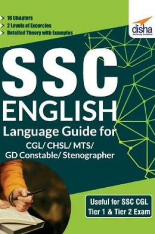 Cover of Ssc English Language Guide for Cgl/ Chsl/ Mts/ Gd Constable/ Stenographer