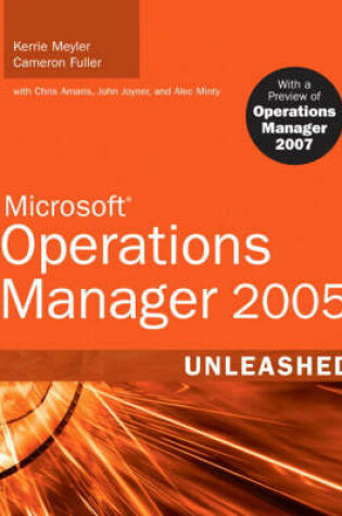 Cover of Microsoft Operations Manager 2005 Unleashed (MOM)