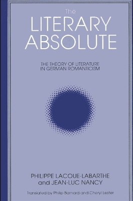 Cover of The Literary Absolute