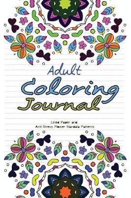 Book cover for Adult Coloring Journal