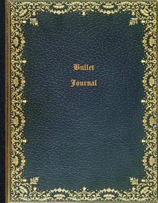 Book cover for Golden Teal Bullet Journal
