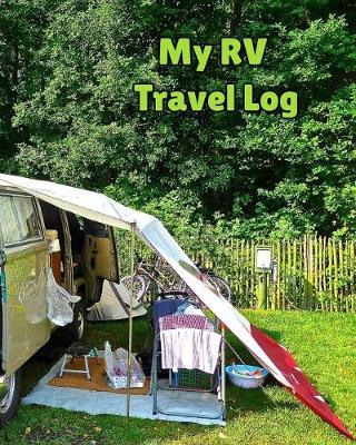 Book cover for My RV Travel Log Journal