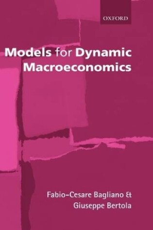 Cover of Models for Dynamic Macroeconomics