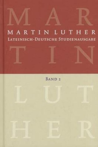 Cover of Lateinisch-Deutsche Studienausgabe / Christusglaube Und Rechtfertigung