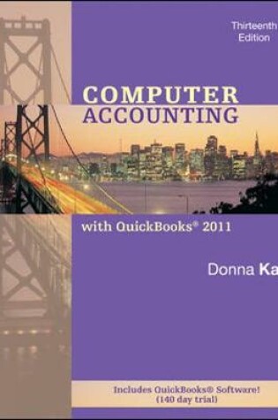 Cover of Computer Accounting with Quickbooks 2011 MP -wQBPremAccCD, wStudent CD