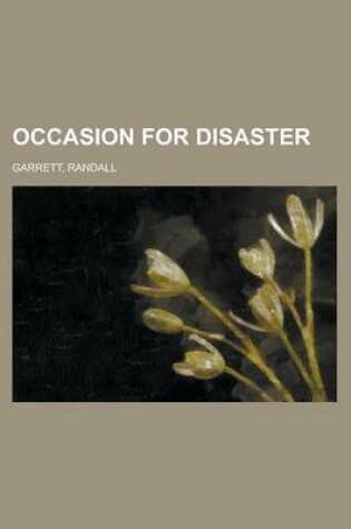 Cover of Occasion for Disaster