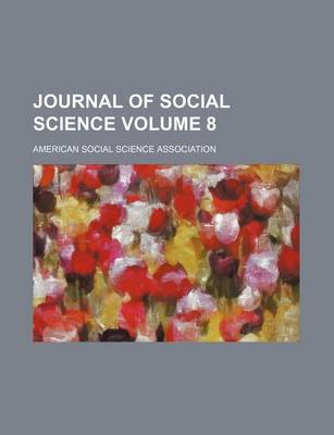 Book cover for Journal of Social Science Volume 8