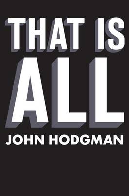 Book cover for That is All