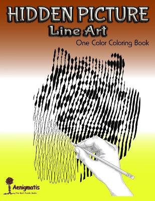 Book cover for Hidden Picture Line Art