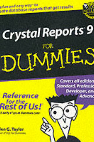 Cover of Crystal Reports 9 For Dummies