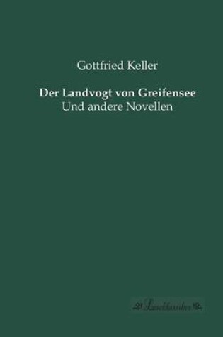 Cover of Der Landvogt von Greifensee