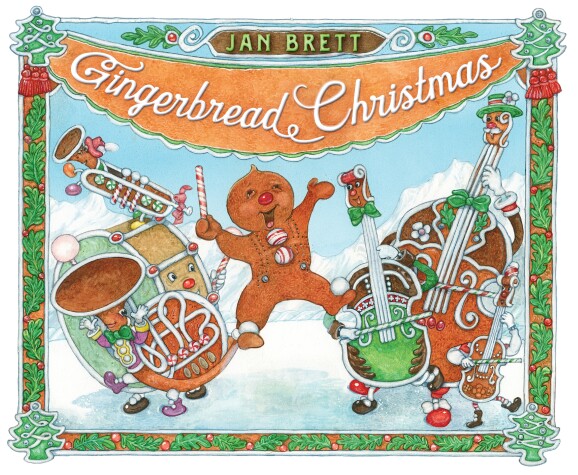 Book cover for Gingerbread Christmas