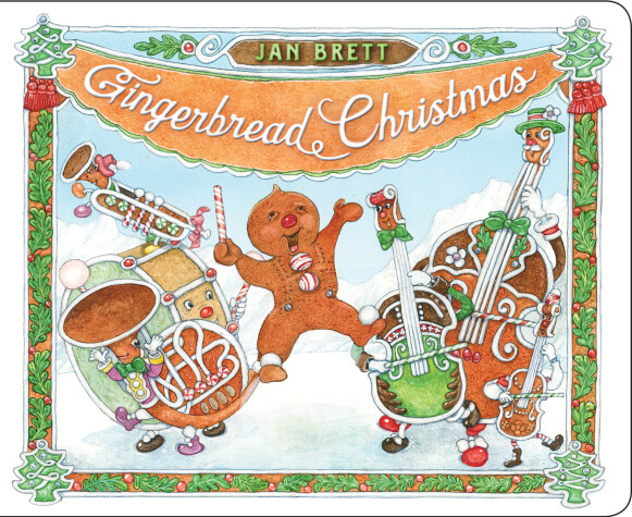 Book cover for Gingerbread Christmas