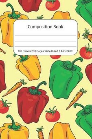 Cover of Composition Book Wide Rule