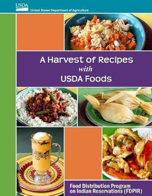 Book cover for A Harvest of Recipes with USDA Foods