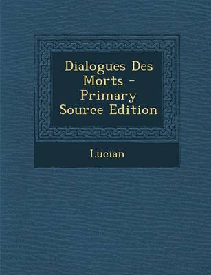 Book cover for Dialogues Des Morts