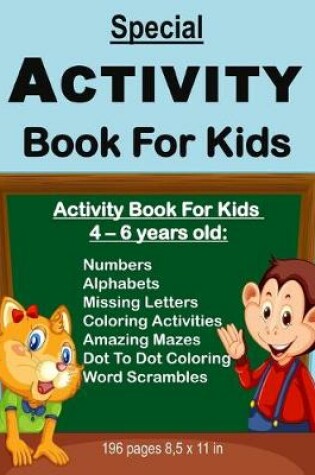 Cover of Special Activity Book For Kids