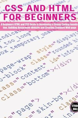 Cover of CSS and HTML for beginners