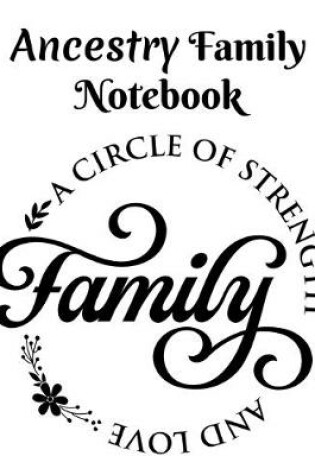 Cover of Ancestry Family Notebook