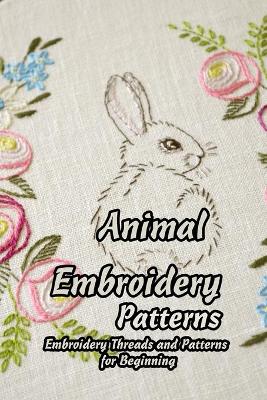 Book cover for Animal Embroidery Patterns