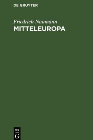 Cover of Mitteleuropa