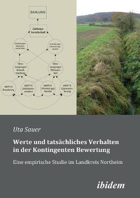 Book cover for Werte und tats chliches Verhalten in der Kontingenten Bewertung. Eine empirische Studie im Landkreis Northeim