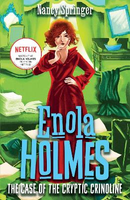 Book cover for Enola Holmes 5: The Case of the Cryptic Crinoline