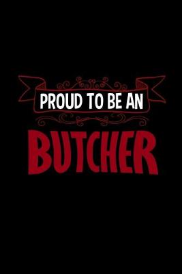 Book cover for Proud to be a butcher