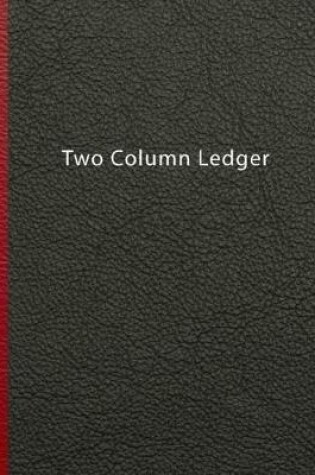 Cover of Two Column Ledger