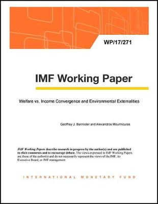 Book cover for Welfare vs. Income Convergence and Environmental Externalities