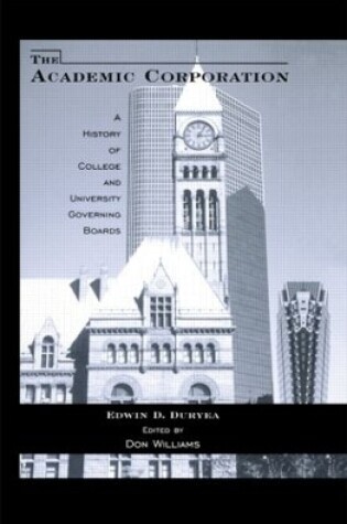 Cover of The Academic Corporation